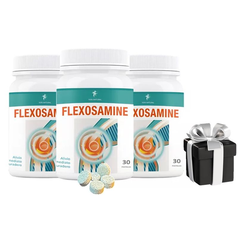 GENERICO - FLEXOSAMINE X3 ELIMINA EL DOLOR ARTICULAR GLUCOSAMINA