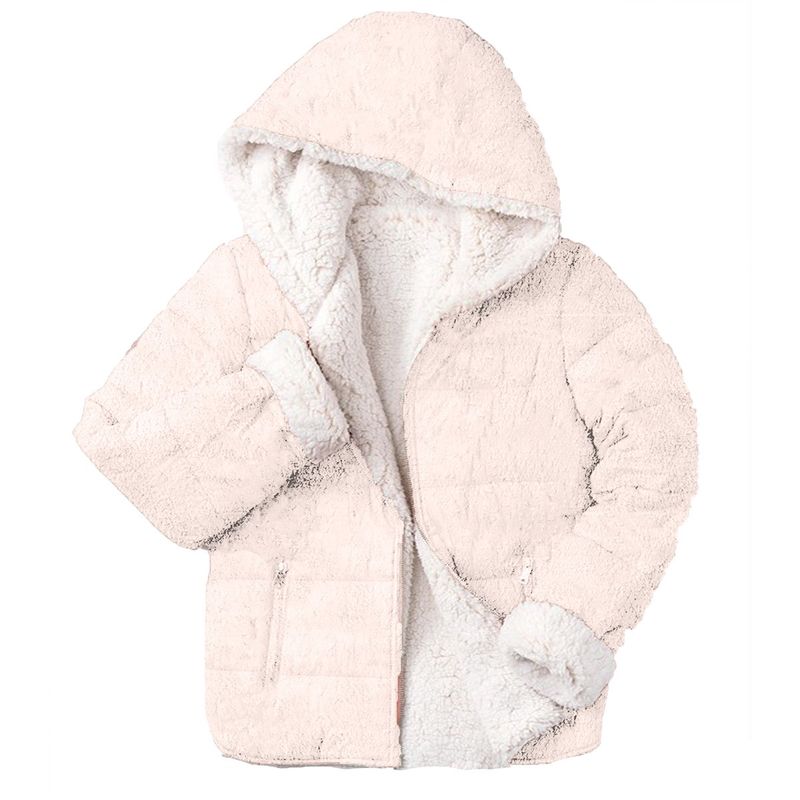 THE CLOTHING COMPANY - Chaqueta Ovejera Mujer Niña Peluche Acolchada