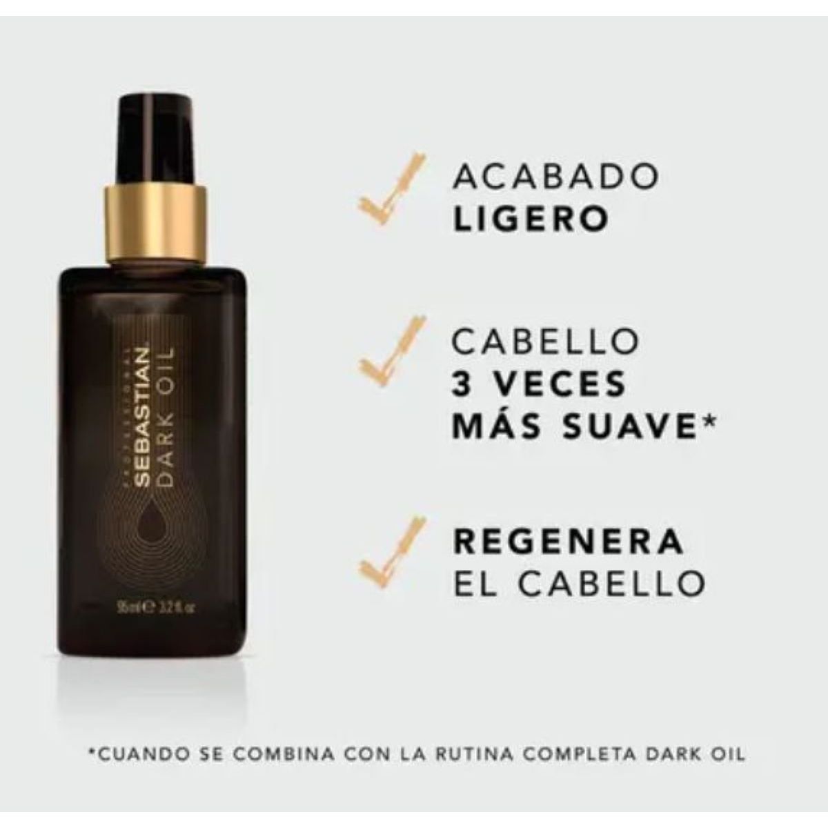 SEBASTIAN - Sebastian Professional Dark Oil Aceite Para El Cabello 95ml