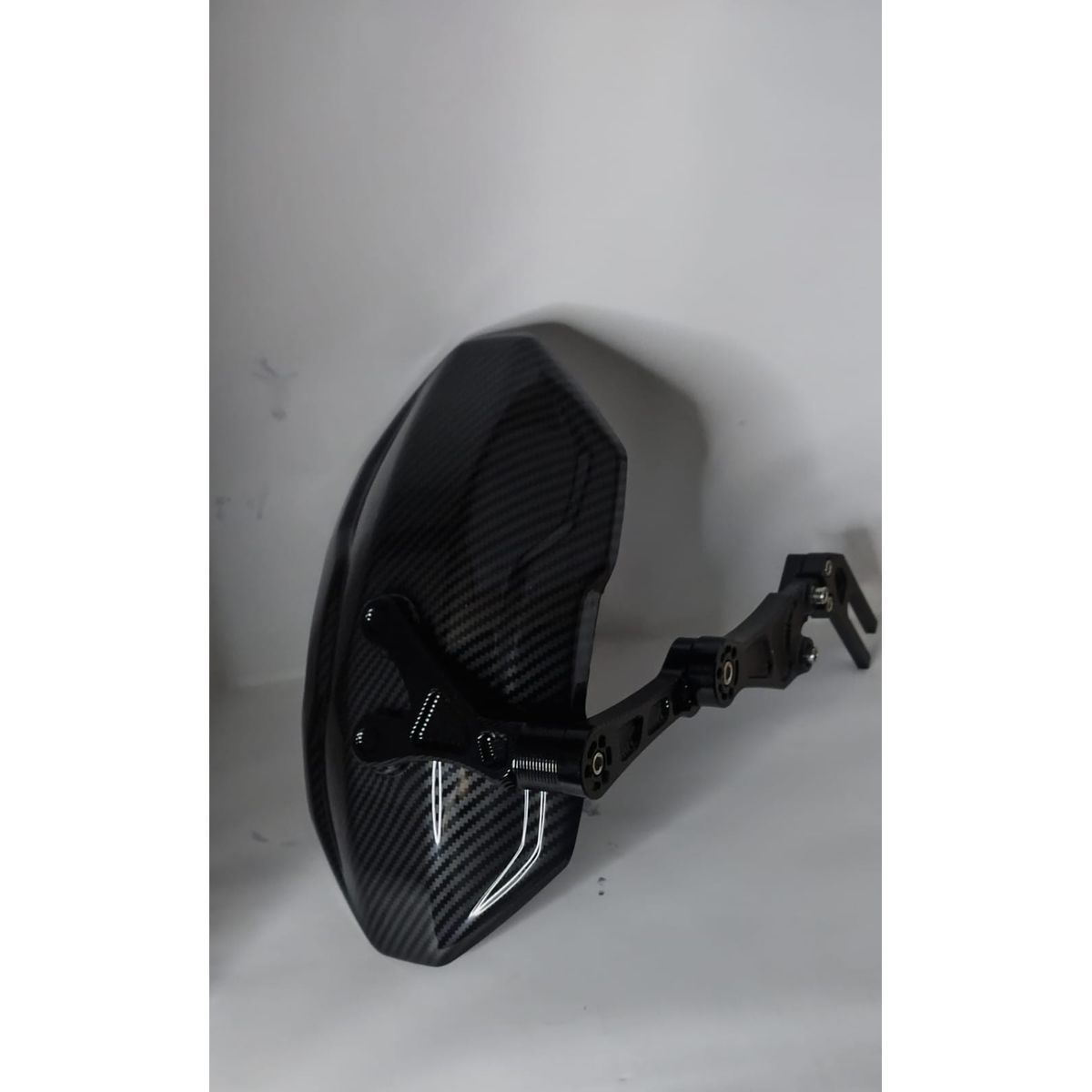 GENERICO - Monobrazo guardabarro de lujo para moto universal