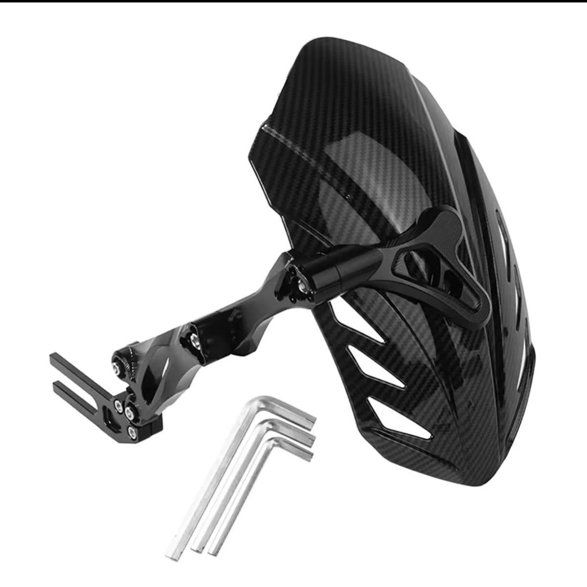 GENERICO - Monobrazo guardabarro de lujo para moto universal