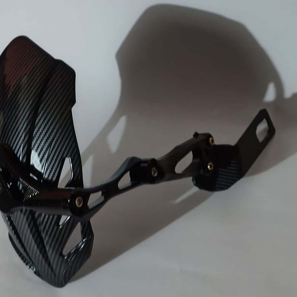 GENERICO - Monobrazo guardabarro de lujo para moto universal