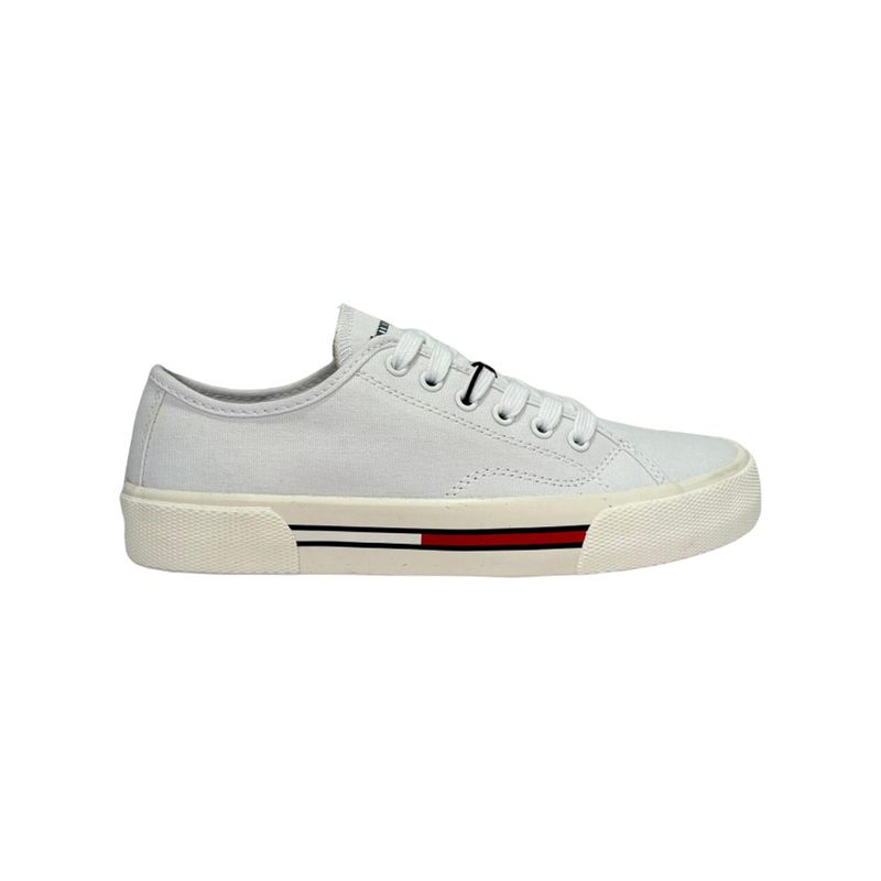 TOMMY HILFIGER - Tenis Moda DAMA TOMMY JEANS LOW CUT WMNS CANVAS EN0EN02085-0K4