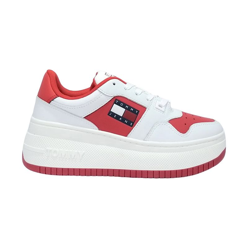 TOMMY HILFIGER - Tenis Moda DAMA TOMMY JEANS TOMMY JEANS RETRO BASKET FLATF