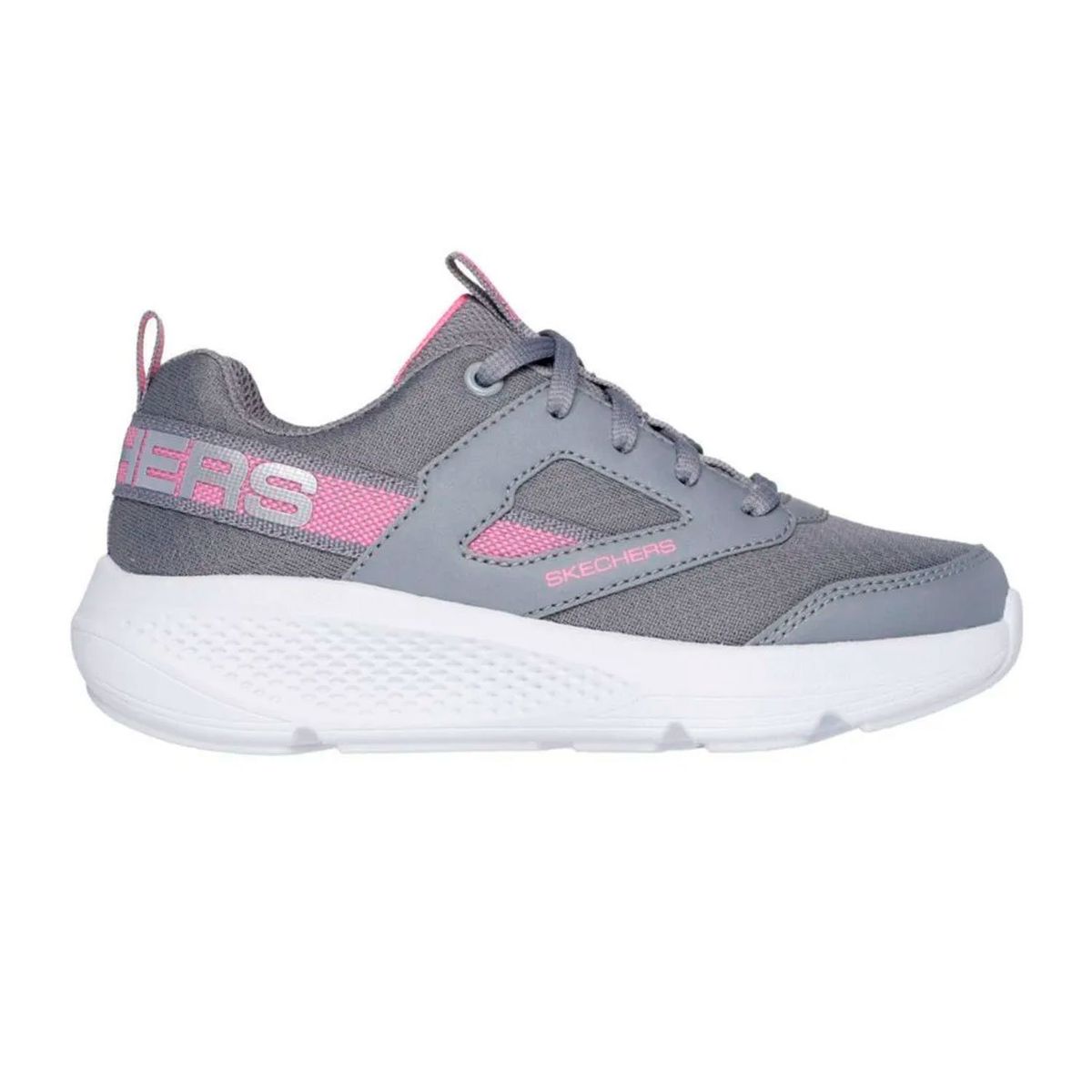 SKECHERS - Tenis Skechers Gris Junior Ftw Go Run Elevate Spectacular Speed Gray