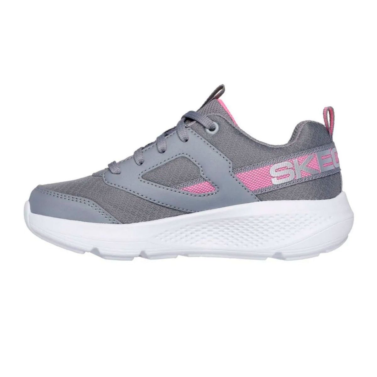 SKECHERS - Tenis Skechers Gris Junior Ftw Go Run Elevate Spectacular Speed Gray