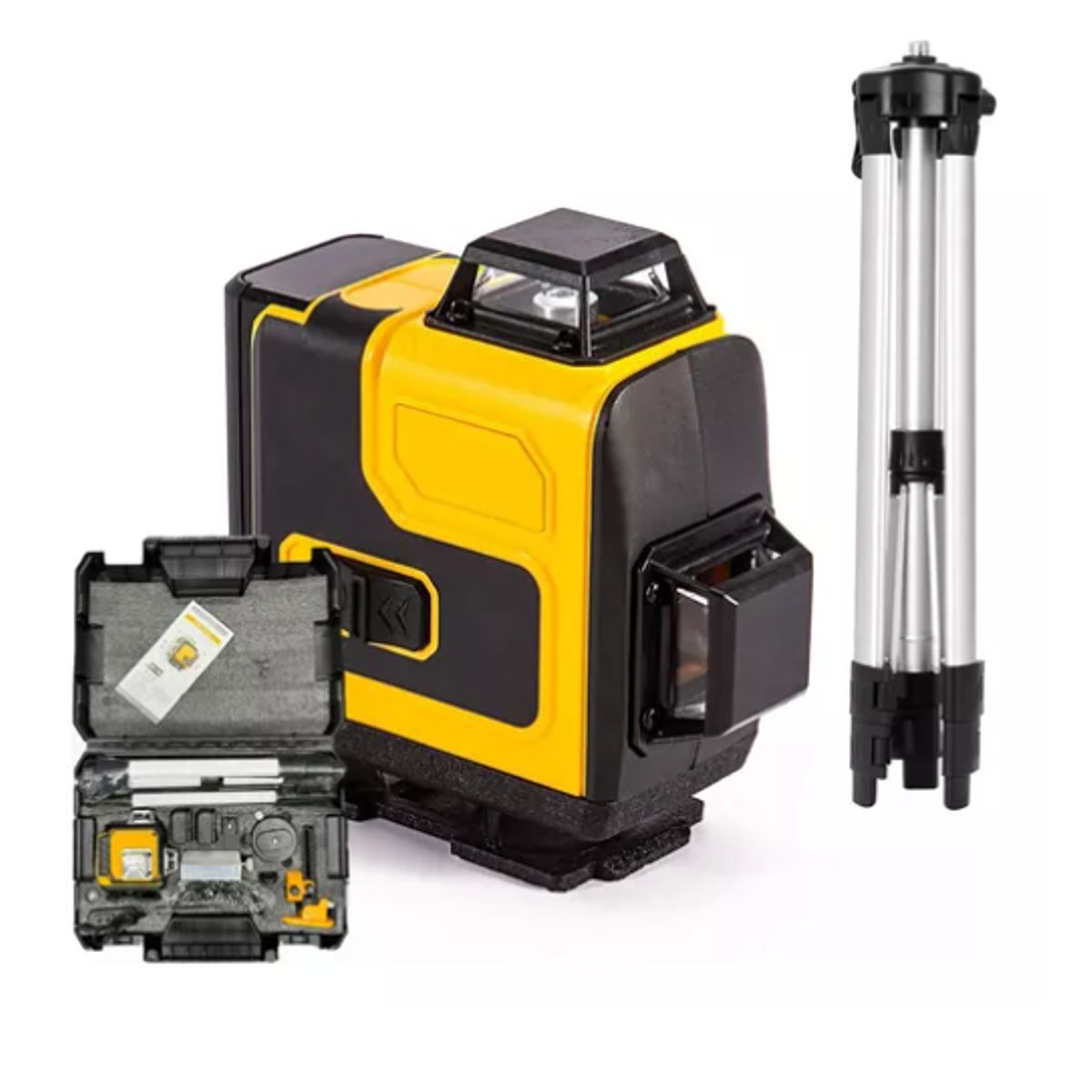 INNOVA - Nivel Laser 16 Líneas Con Estuche Trípode Nivelador Profesional Innovo