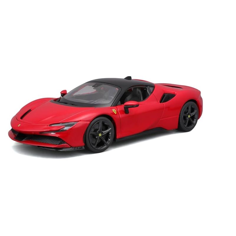 JUGANDO Y EDUCANDO - Carro A Escala 124 Ferrari Sf90 Stradale Con Luces Y Sonido