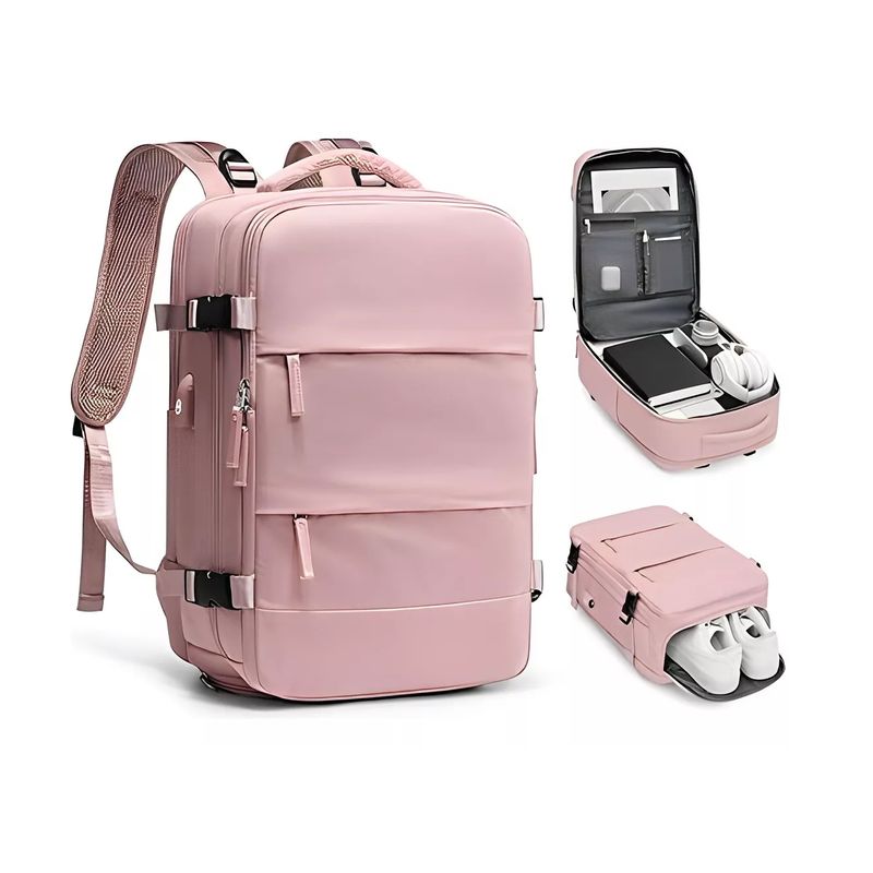 MILOPTS - Mochila Maleta con Compartimento para Zapatos Multifuncional