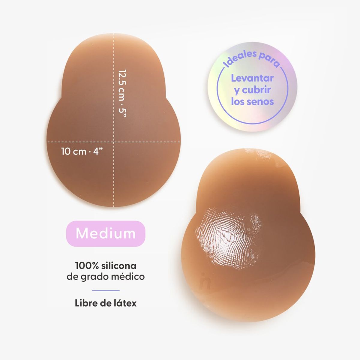 NIPSKIN - Sujetador Adhesivo en Silicona Para Levantar busto - Nipskin