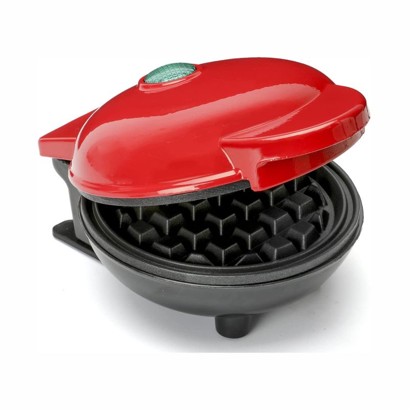 GENERICO - Mini Waflera Eléctrica Antiadherente Waffles 350w
