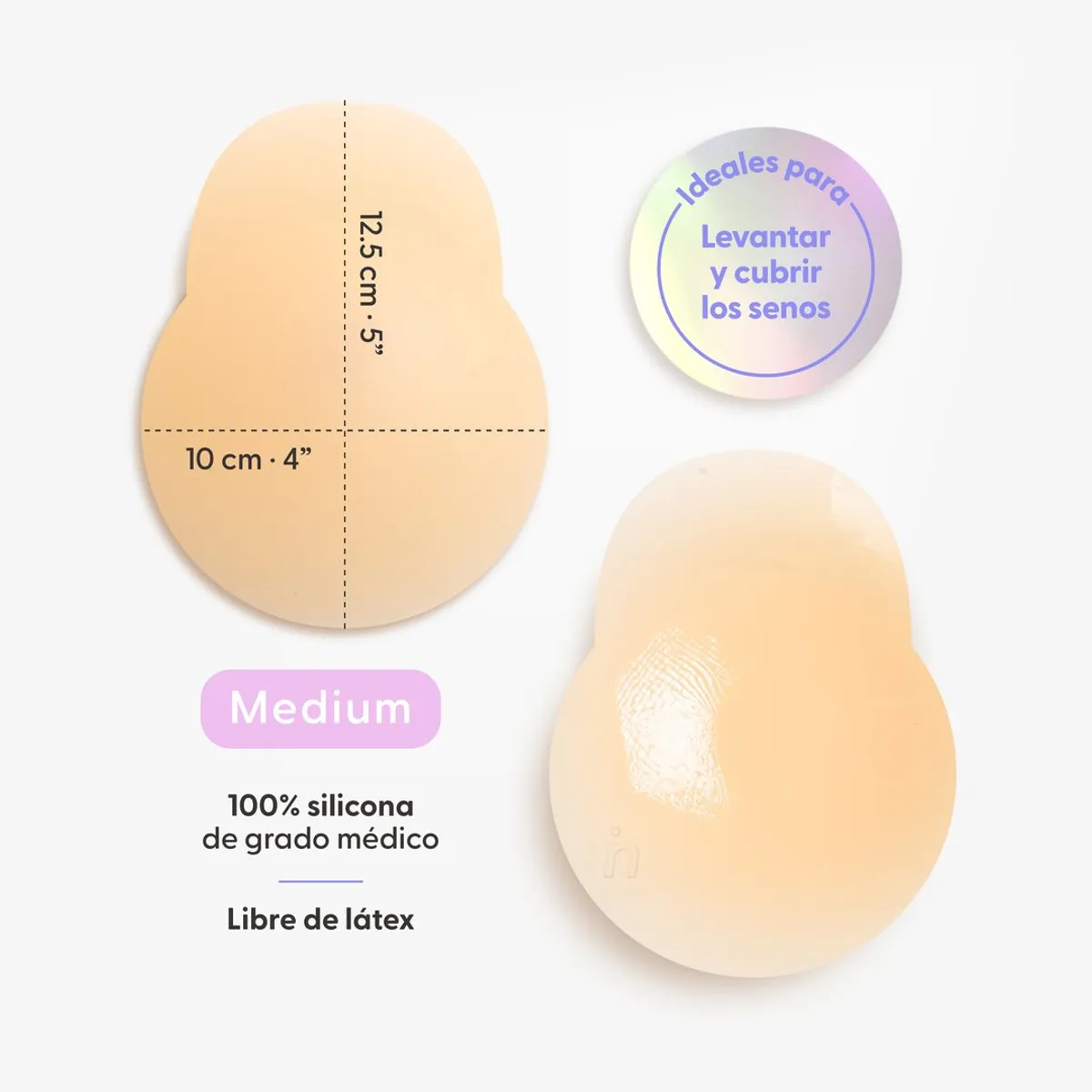 NIPSKIN - Sujetador Adhesivo en Silicona Para Levantar busto - Nipskin