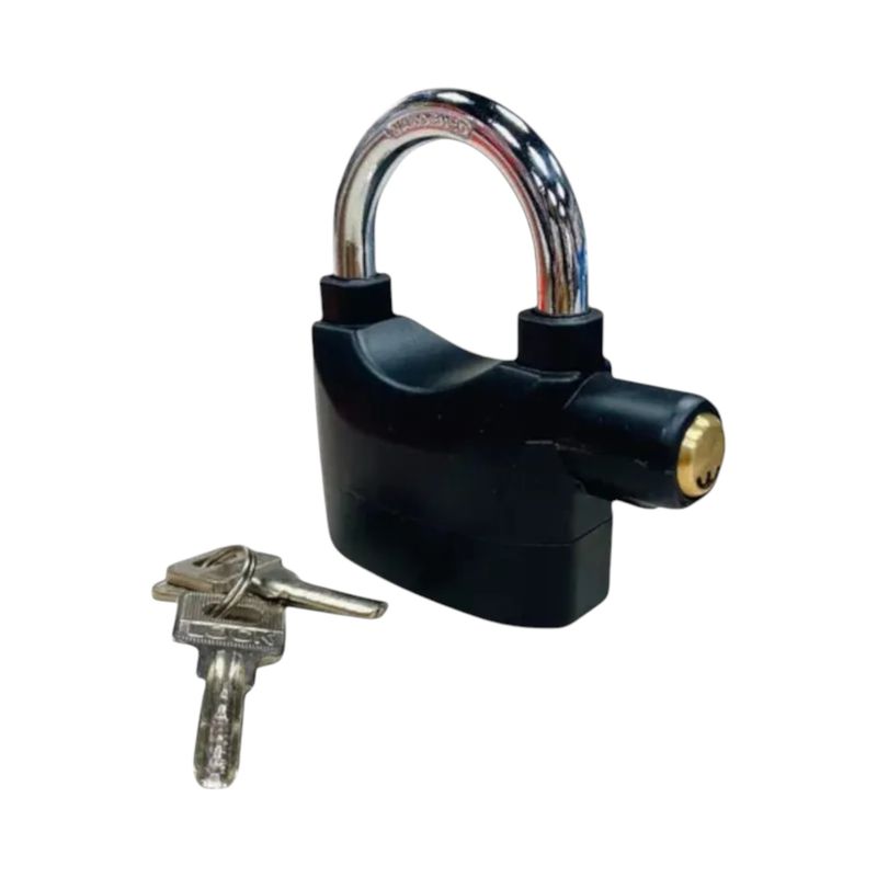 GENERICO - Candado Alarma Seguridad Para Moto Bicicleta Sistema Bloqueo