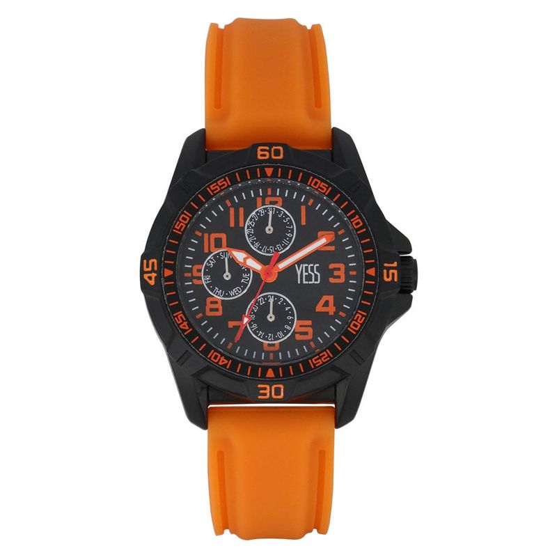 YESS - Reloj YESS Para Hombre Color Naranja Ref 1148G-01_.