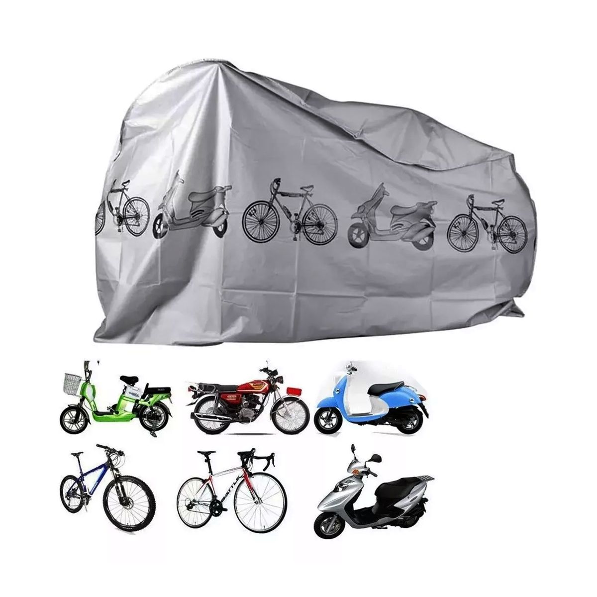 GENERICO - Funda Cobertor Pijama Carpa Protector Impermeable Bicicleta