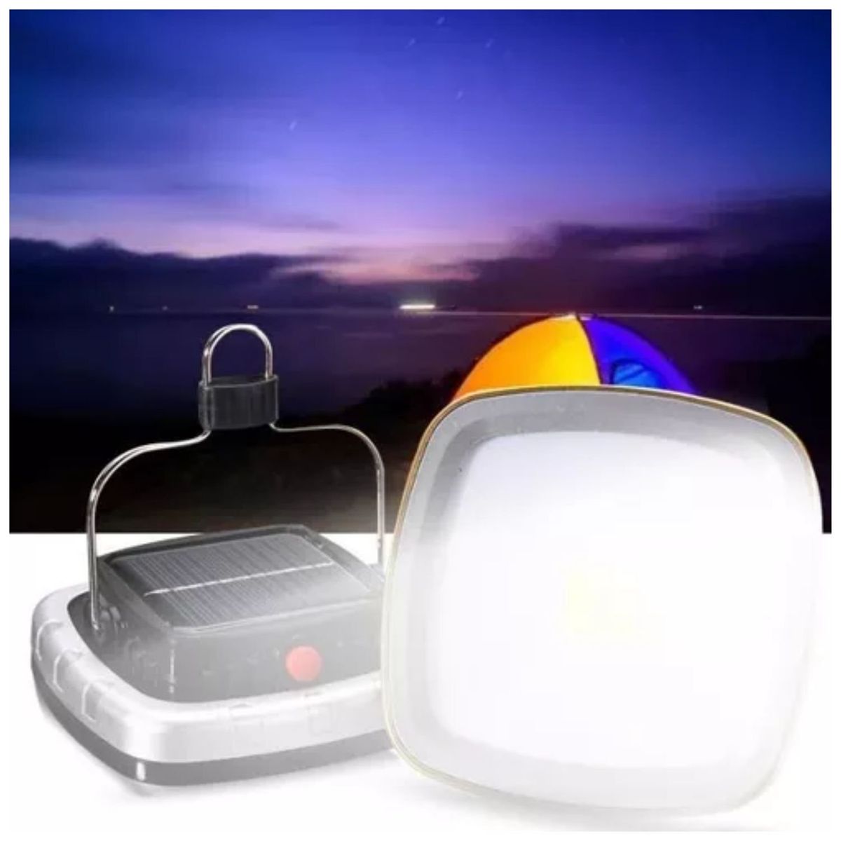 GENER - Lampara Led Solar Recargable Usb