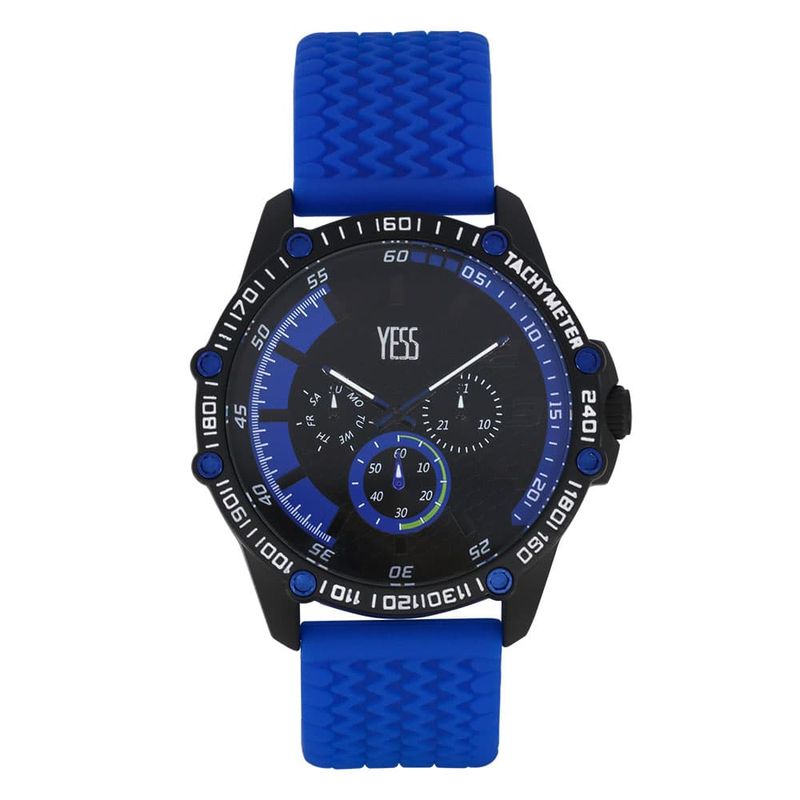 YESS - Reloj YESS Para Hombre Color Azul 1151G-03_.