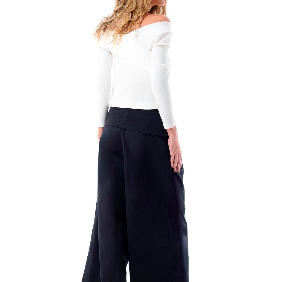 BELIFE - Pantalón Amplio en tejido plano