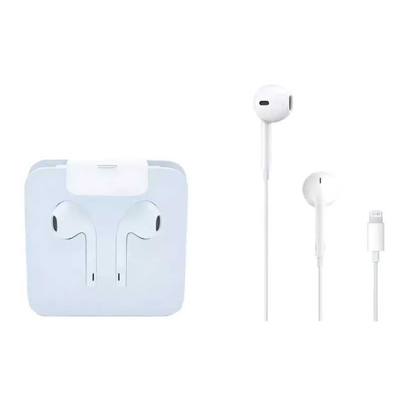 Audífonos Alámbricos Manos libres Entrada Lightning Para IPhone