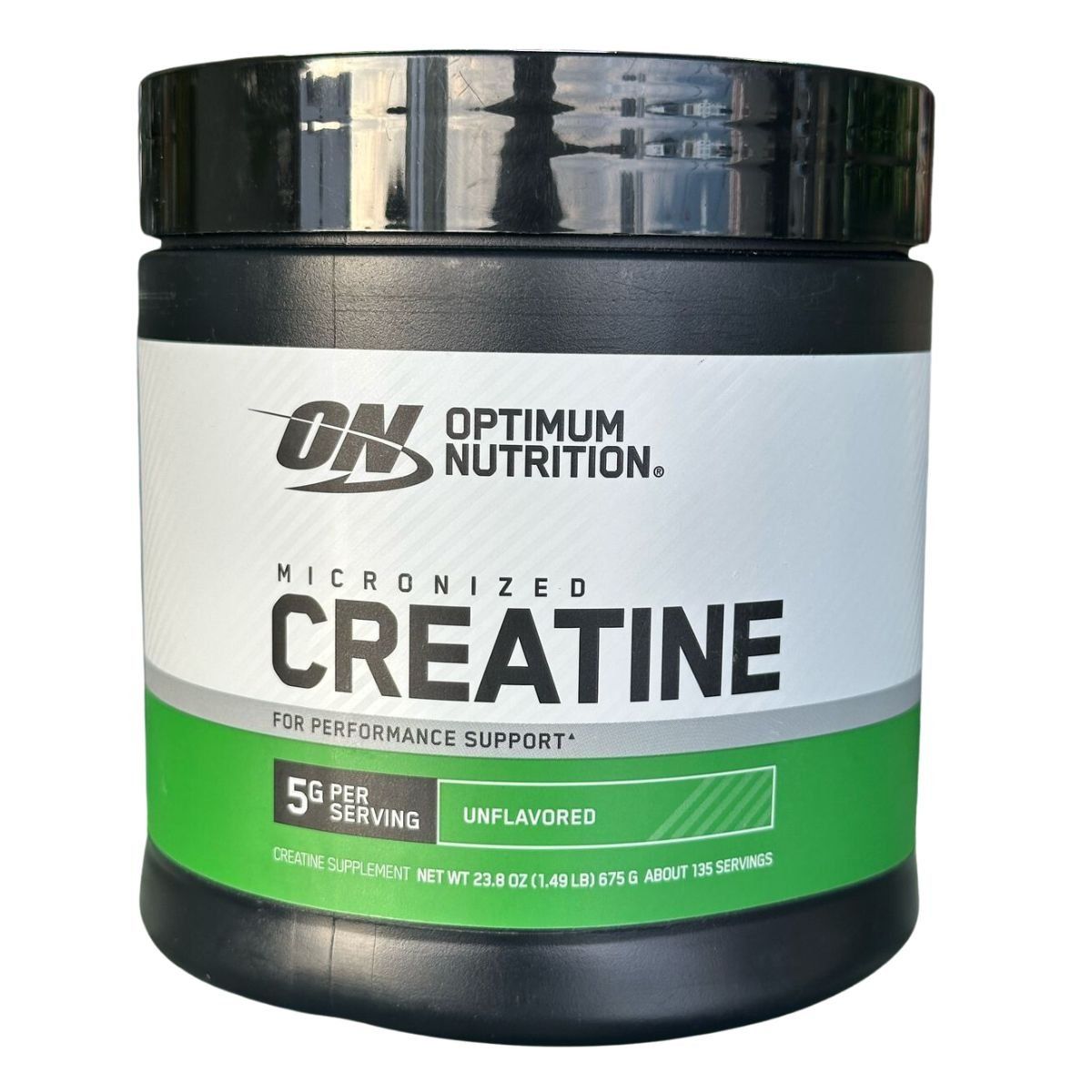 OPTIMUM NUTRITION - Creatina Monohidrato Micronizada 675gr ON 135 Servicios
