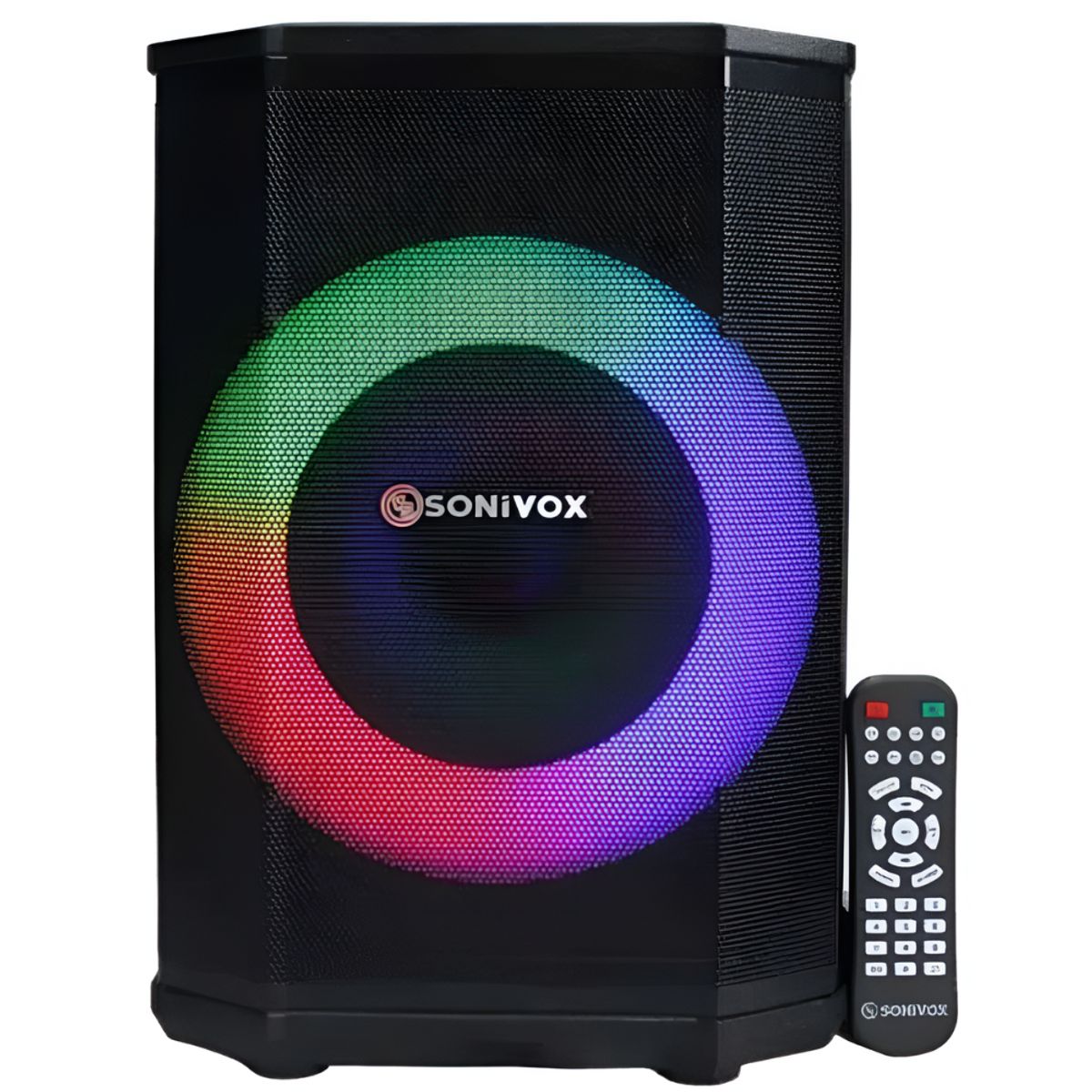 GENERICO - Cabina De Sonido Activa Profesional Sonivox Vs-ssac101 Negro