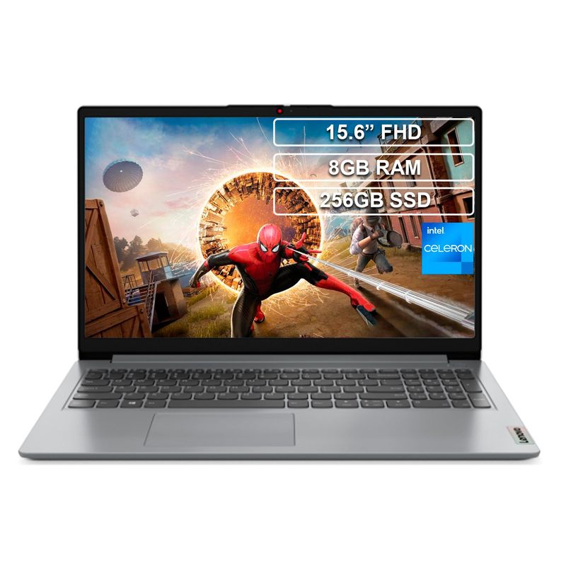 LENOVO - Portátil Lenovo 15IGL7 Celeron N4020 8GB 256GB FHD 15.6