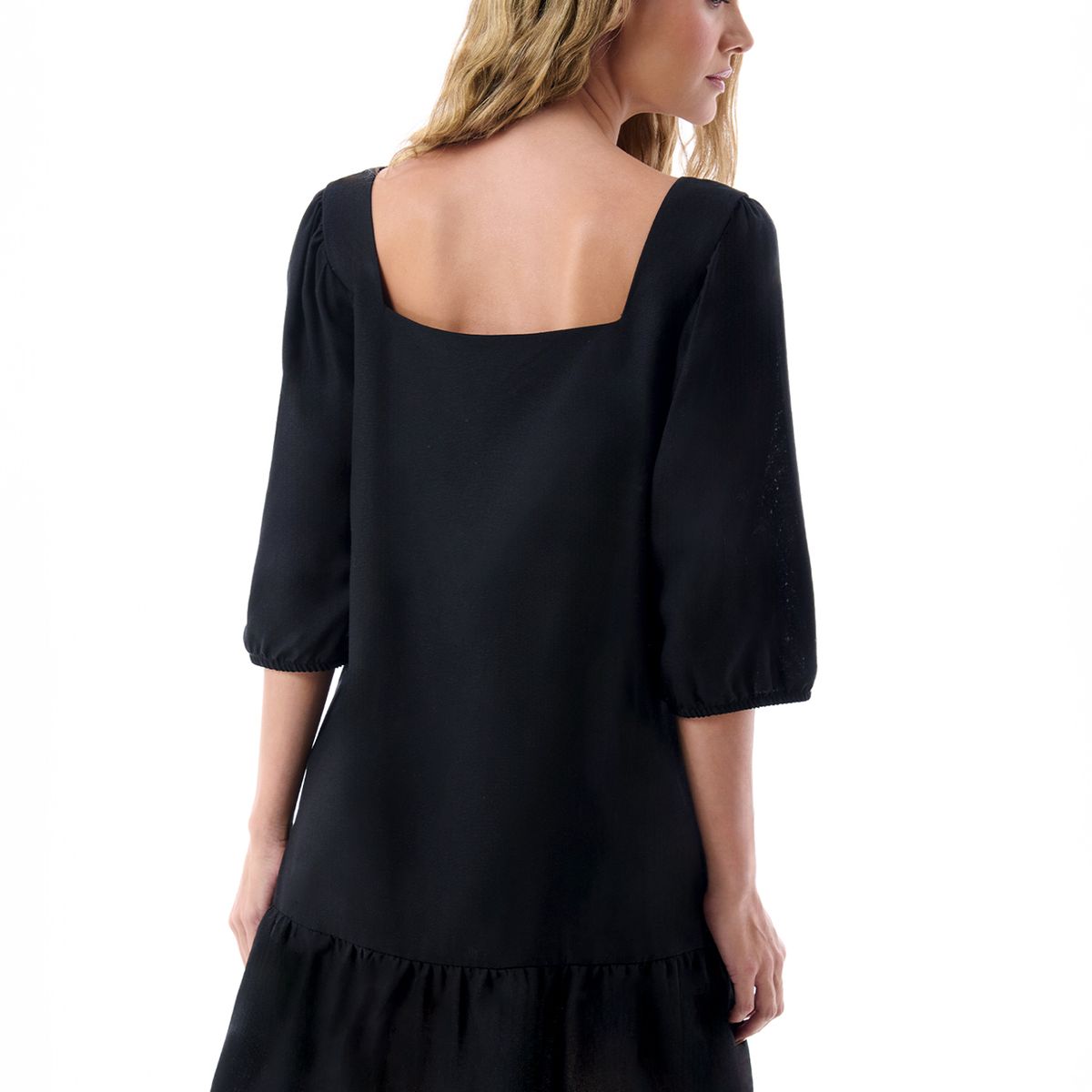 BELIFE - Vestido Corto frente Resortado