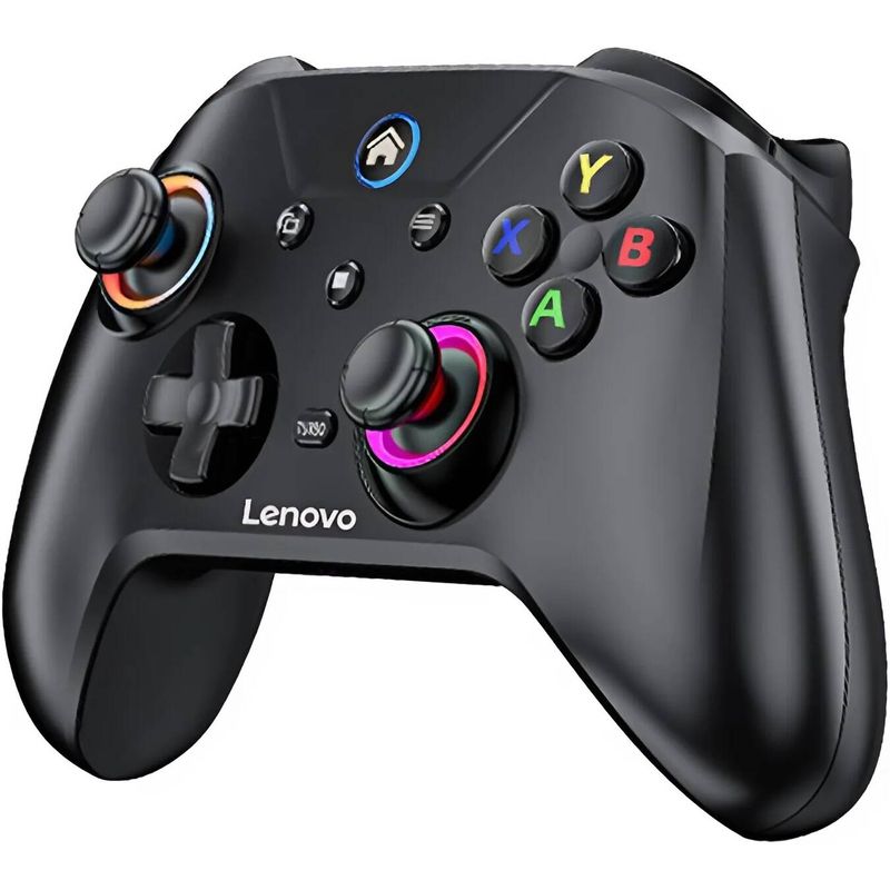 GENERICO - Control Rgb Inalambrico Lenovo S02 Para Pcswtichandroid color negro