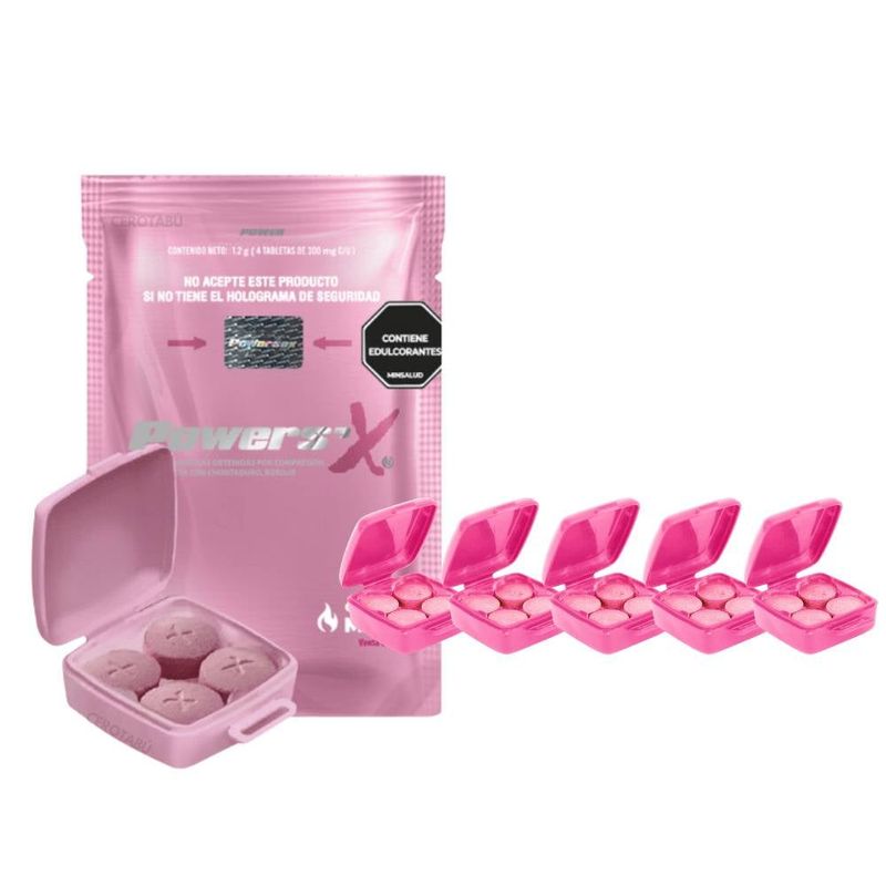 GENERICO - Potenciador Sexual Femenino Natural 5 Sachet 20 Pastillas