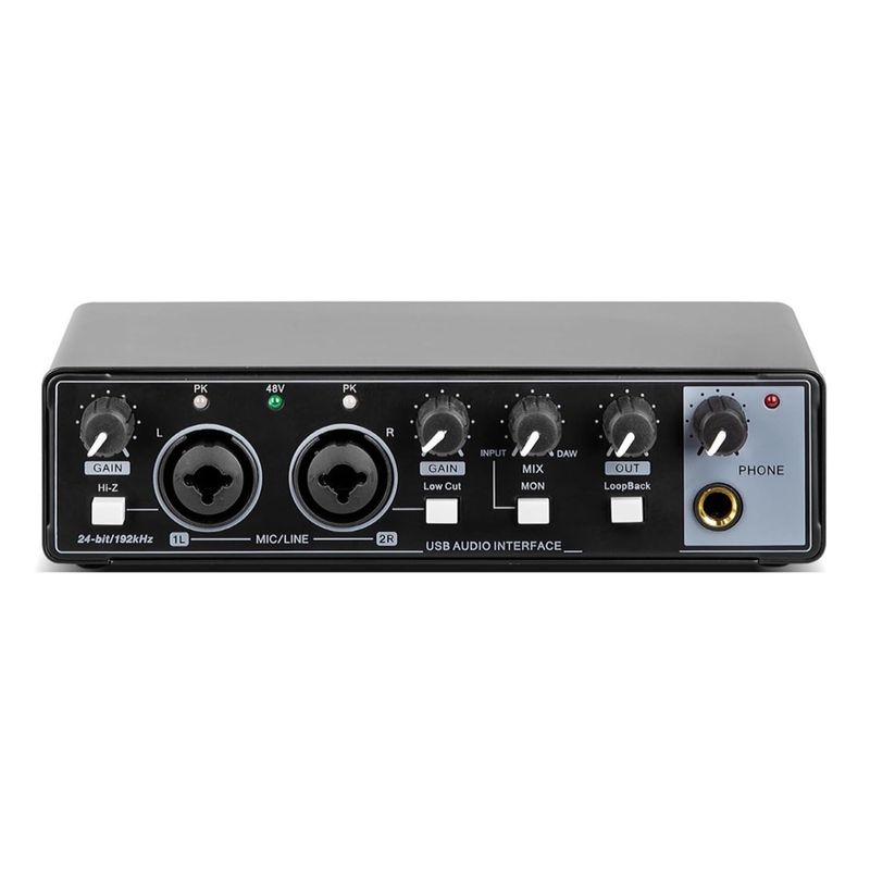 GENERICO - Tarjeta De Sonido Dos Canales Depusheng Md22  Phantom +48v