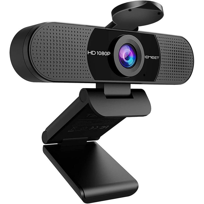 GENERICO - Cámara Web Hd De 1080p Con Doble Micrófono Usb · Emeet C960