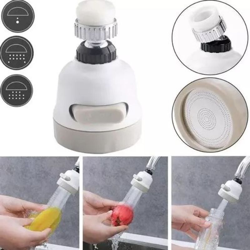 GENERICO - Grifo Ahorrador de agua Giratorio 360 Grados