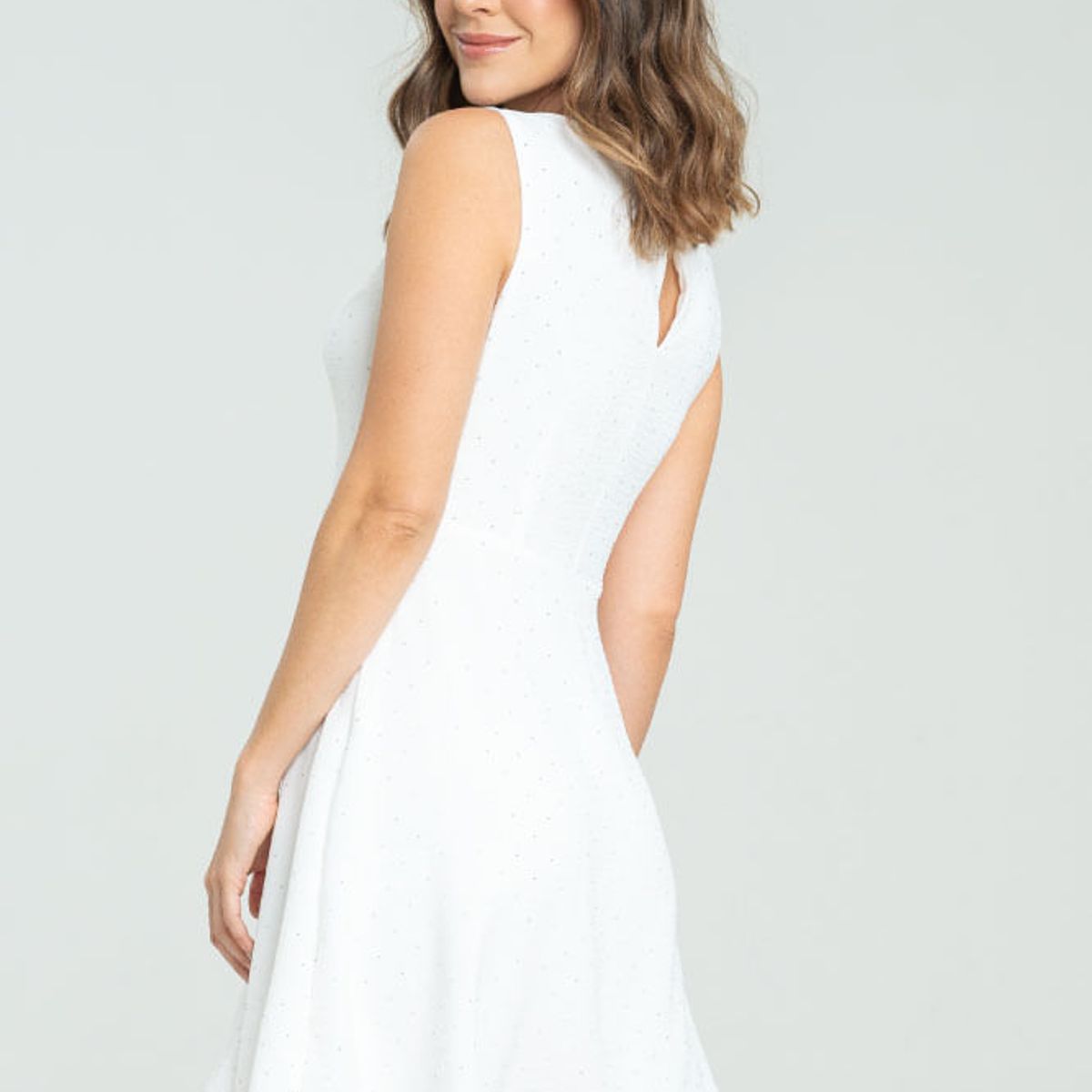 RAGGED - Vestido glowy Blanco crudo Ragged