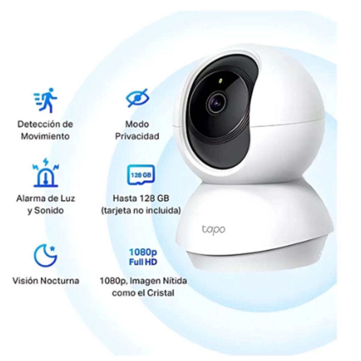 TP LINK - Cámara de Seguridad TP-LINK Tapo C200