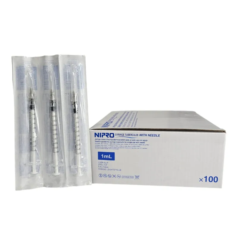 IMPORT CORPORAL MEDICAL - JERINGA TUBERCULINA 1 ML AGUJA REMOVIBLE