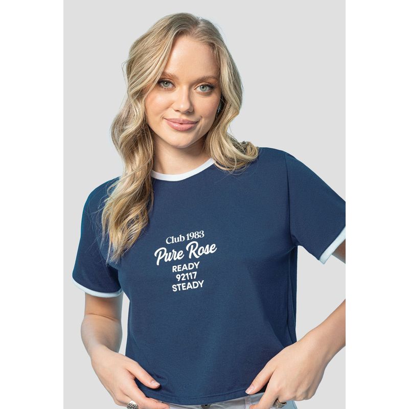 RUTTA - Camiseta Mujer Azul Profundo Rutta 107358