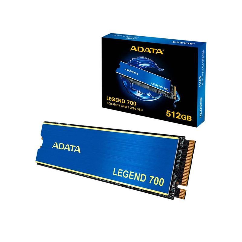 ADATA - Unidad Estado Solido M.2 ADATA Legend 700 512GB