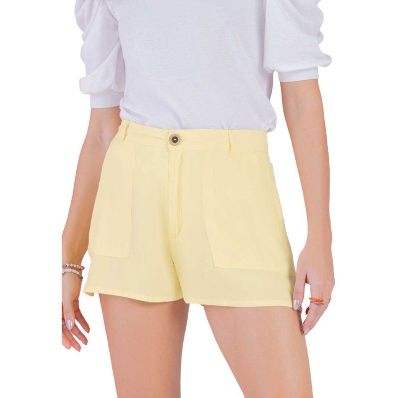 RUTTA - Short Mujer Amarillo Pastel Rutta 4353