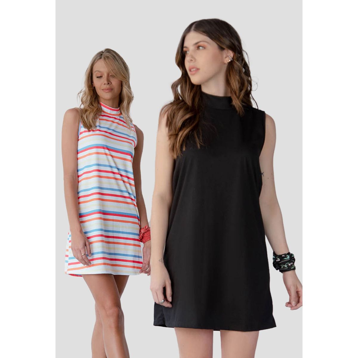 RUTTA - Vestido Paq X2 Mujer Multicolor Rutta 6900