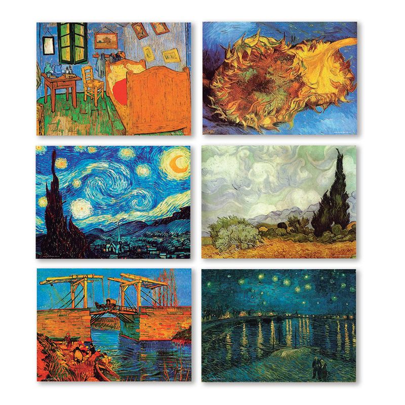 GENERICO - 6 Individuales De Mesa Vincent Van Gogh