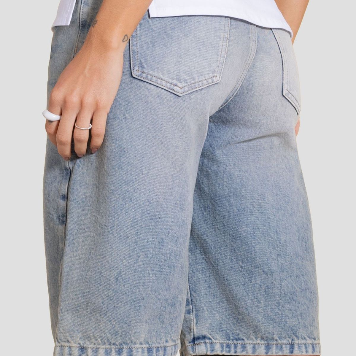 ATYPICAL - Bermuda Mujer Azul Claro Atypical 107111