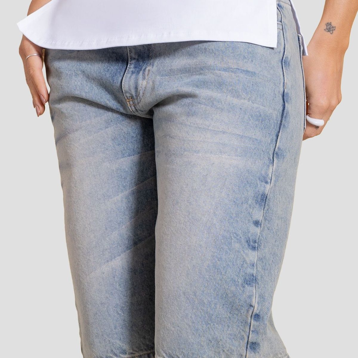 ATYPICAL - Bermuda Mujer Azul Claro Atypical 107111