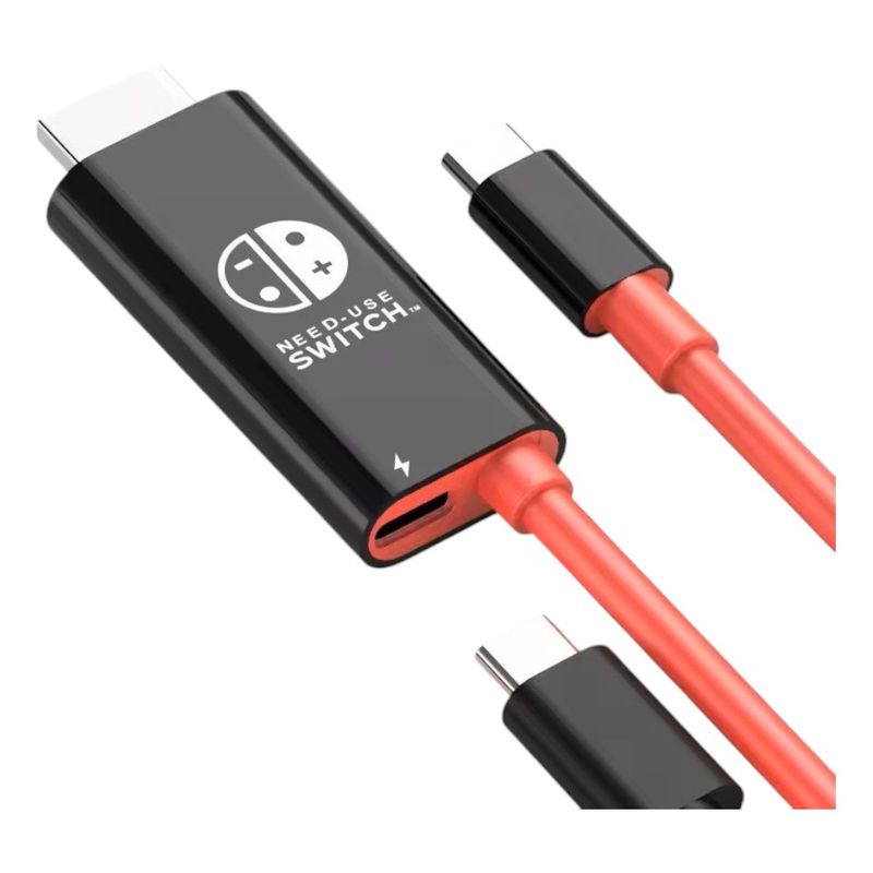 GENERICO - Cable Usb Tipo C A Hdmi Pd 100w Para Nintendo Switch 2m
