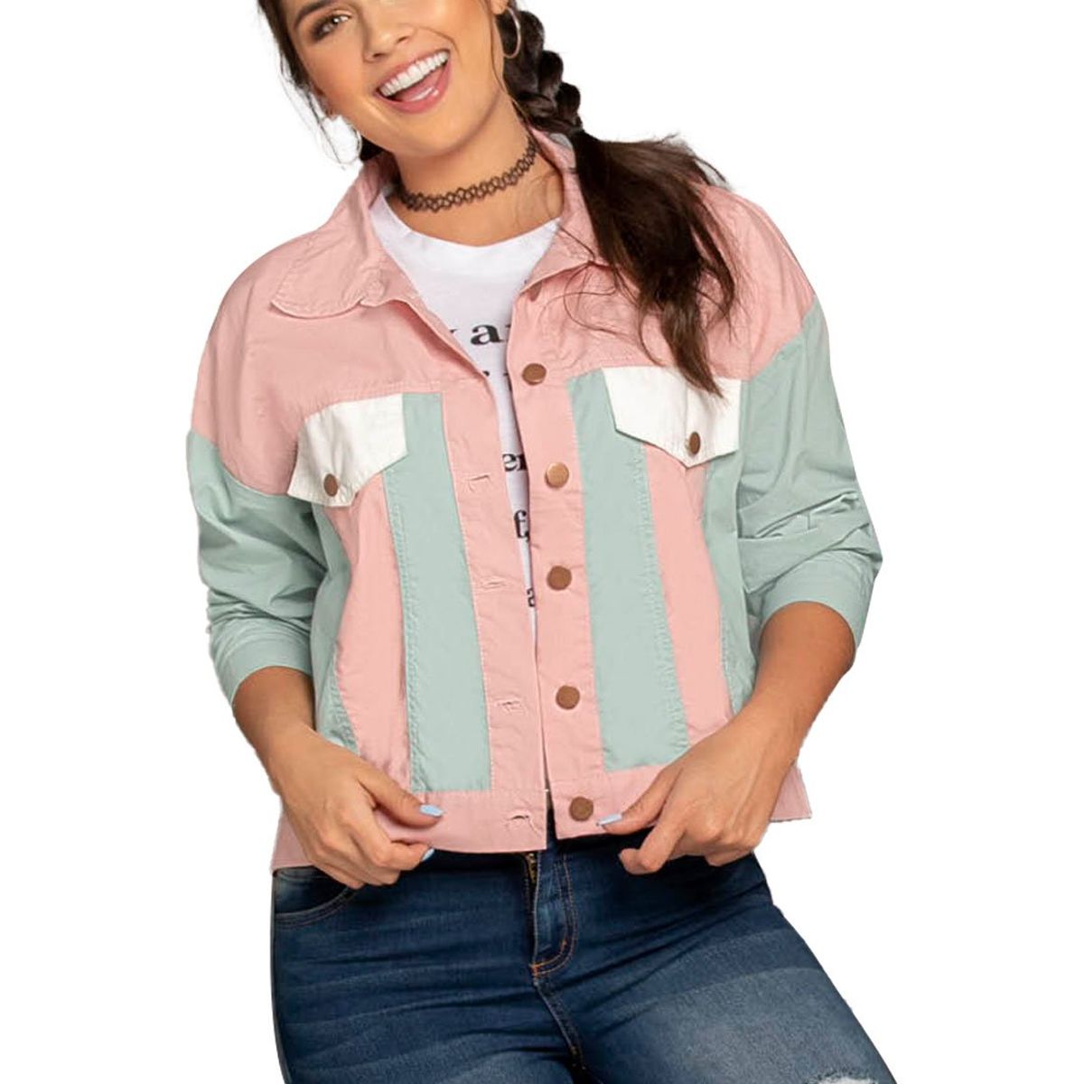 ATYPICAL - Chaqueta Mujer Multicolor Atypical 92437