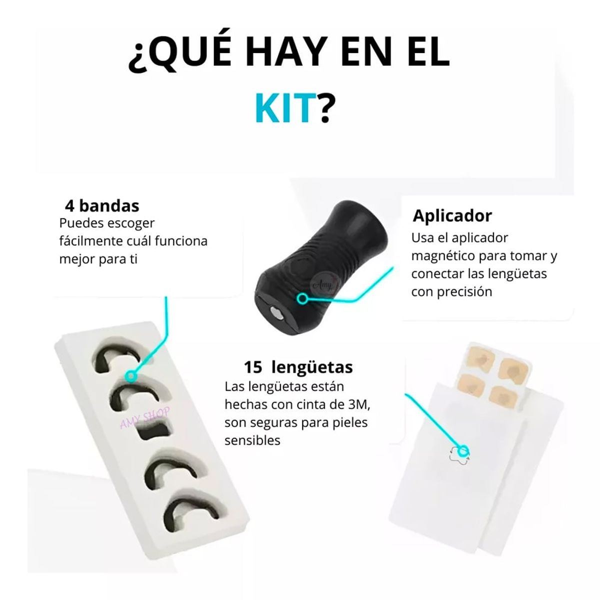 GENERICO - Dilatador De Respiración Nasal Magnético - Antirronquidos