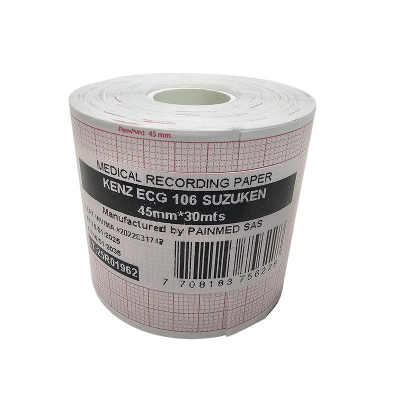 GENERICO - PAPEL X 10 UND ELECTROCARDIOGRAFO 45mm X 30mts