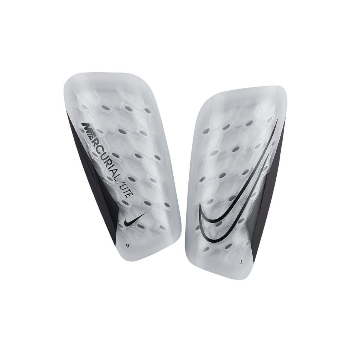 NIKE - Canilleras Nike Merc Lite-Blanco