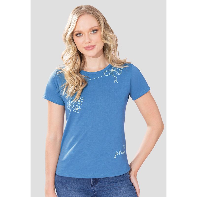 RUTTA - Camiseta Mujer Azul Rutta 107343