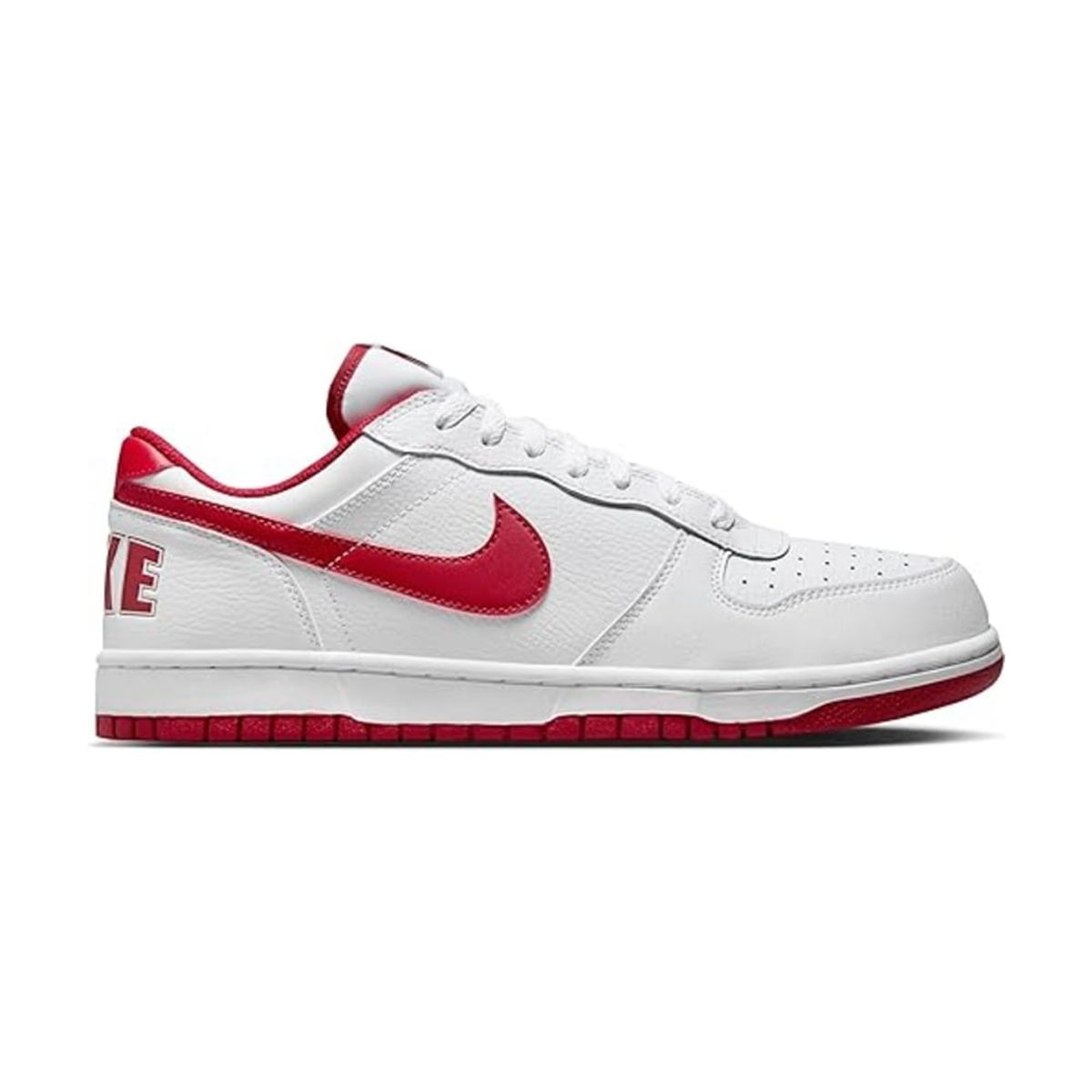 NIKE - Tenis Nike Big Low Hombre-Blanco/Rojo