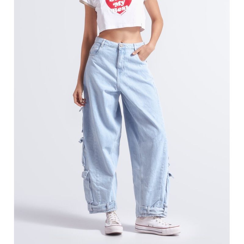 TYPER - Jean Para Mujer Cargo Typer
